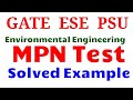 MPN Test in Hindi | Biological Characteristic of Water | Environmental Engineering , Gate ESE