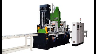 Compact finger joint machine