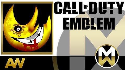 COD Advanced Warfare Emblem Tutorial - Soul Eater Moon