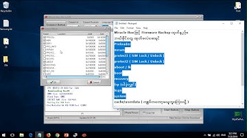 MTK Firmware Backup With Miracle Crack