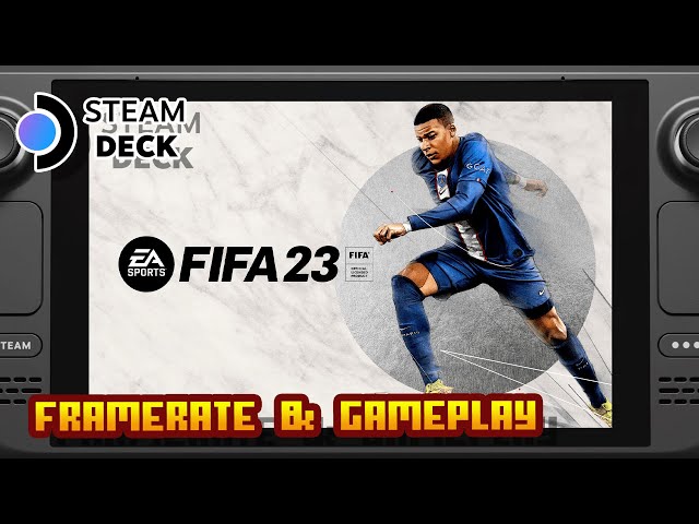 Jogando FIFA 23 no steam deck ⚽🎮 #fifa #fifa23 #fifa23gameplay