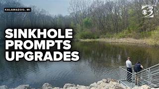 After sinkhole, Kalamazoo takes action on key city dam