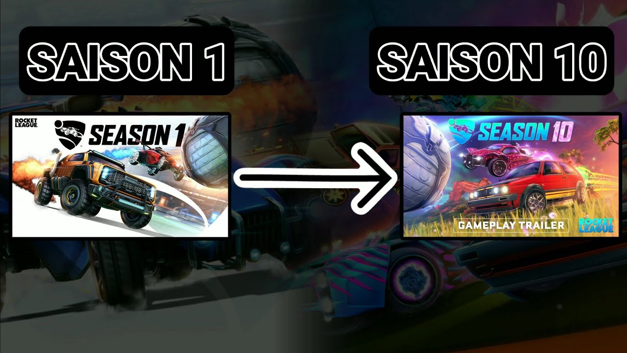 ALL ROCKET LEAGUE SEASON TRAILERS IN ORDER!! SEASONS 1-10