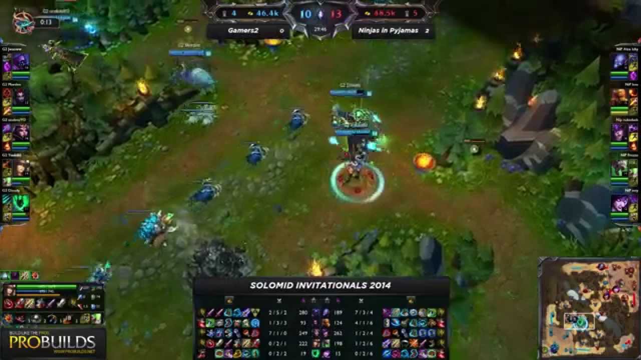 Solomid EU Invitational 6 Final: Gamers 2 vs Ninjas in Pyjamas G2 (19.05.2014)