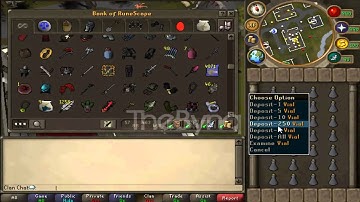 Runescape Bug abuse - Untradable dupe