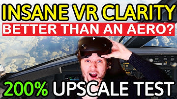 HP Reverb G2 at 200% RESOLUTION! VARJO AERO CLARITY? RTX 4090 MSFS TEST!