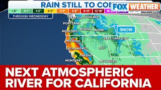 Another Major Atmospheric River Storm To Slam California With Dangerous Flooding
