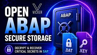 SAP SECURITY | ABAP SECURE STORAGE - Vicxer Recovery Center