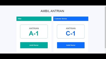 Antrian Berbasis Web