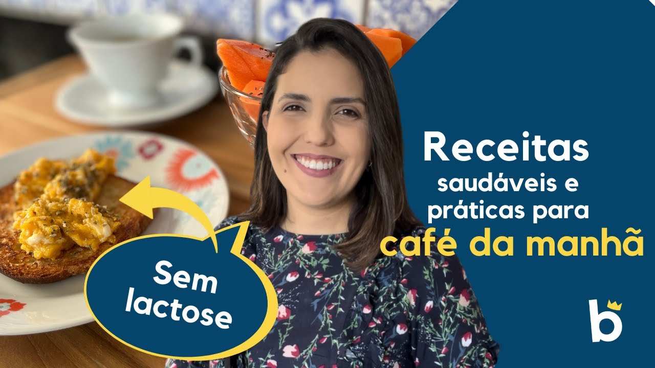 Receitas saudáveis e fáceis para café da manhã de quem tem intolerância a lactose