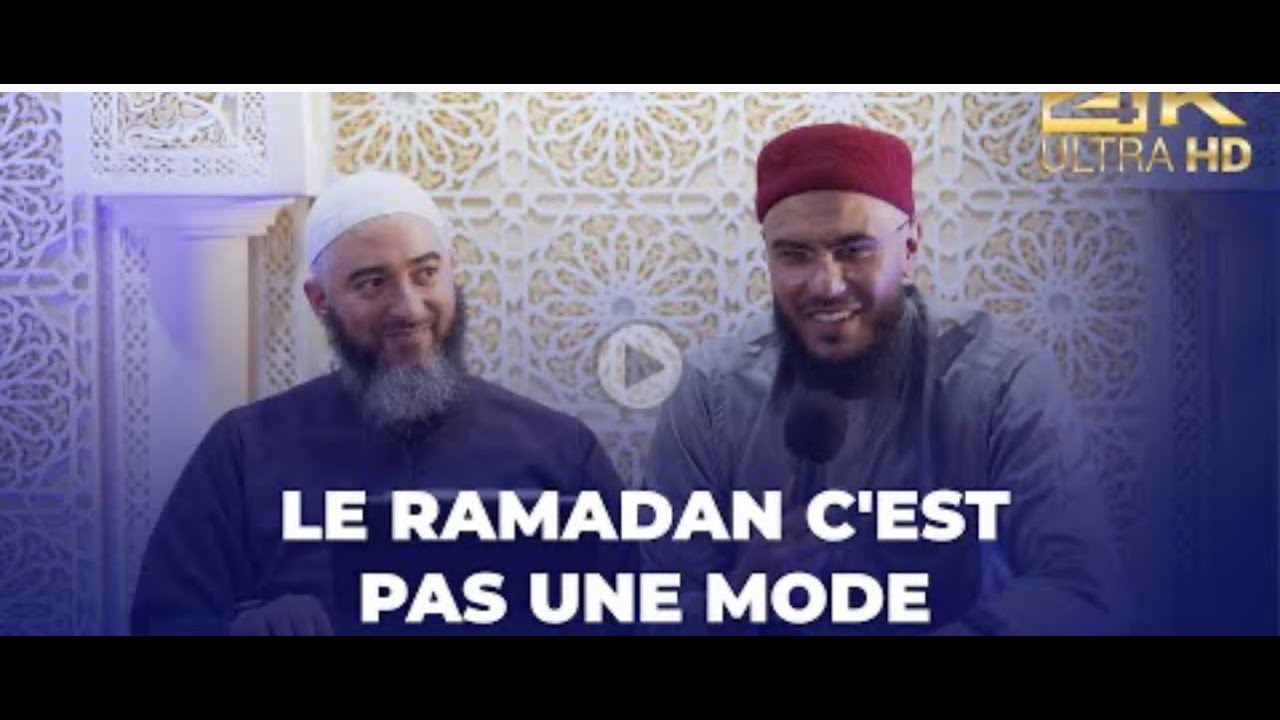 Le Ramadan cest pas une mode   Imam Mehdi  Nader Abou Anas  Confrence complte en 4K