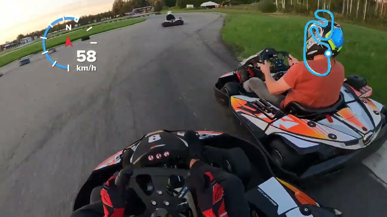 Sodi SR rental kart amateur race. "Rullitis", Jelgava, Latvia. 05.09.2023