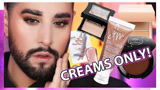 Full Face Using ONLY Cream products !!