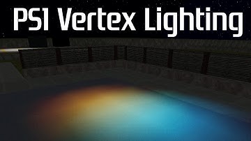 PS1 Style Vertex Lighting \\ UE4