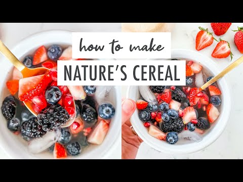Nature's Cereal {Viral TikTok Recipe}