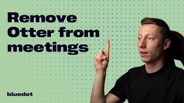 Remove Otter from Meeting; 2025 edition