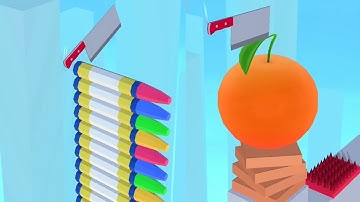 Almost Cut! Very Satisfying and Relaxing ASMR Slicing Gameplay Video