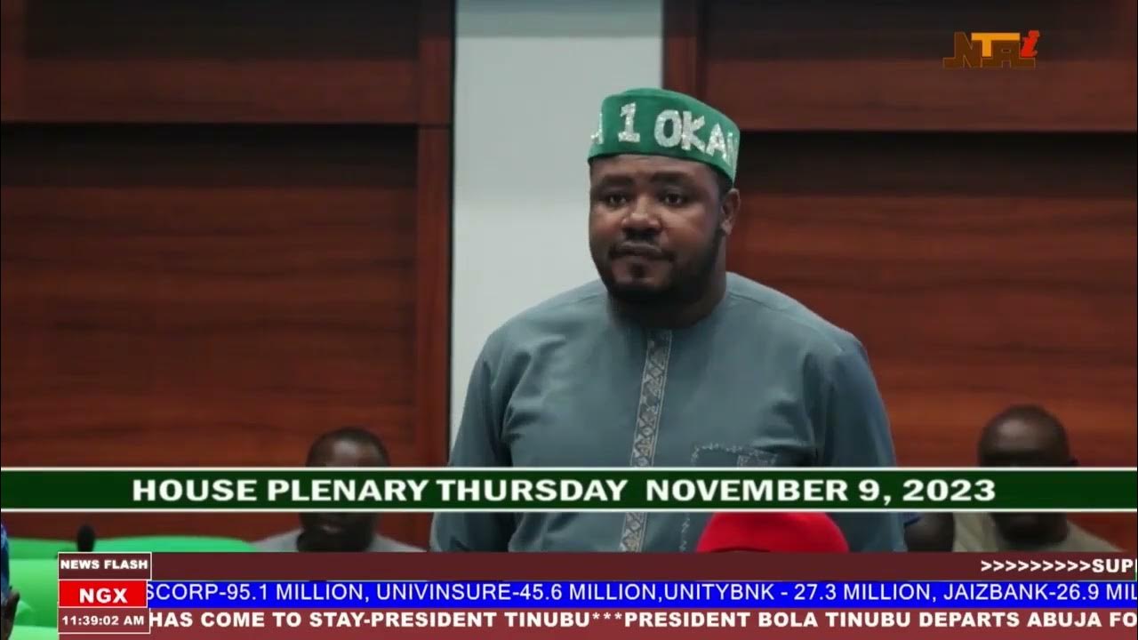 FROM THE NATIONAL ASSEMBLY | HOUSE OF REPS | JANUARY 25, 2024