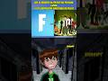 È ORA DI TRASFORMARSI! 👽 Ben 10 Arriva su Fortnite! #shorts  #fortnite  #fortniteshorts