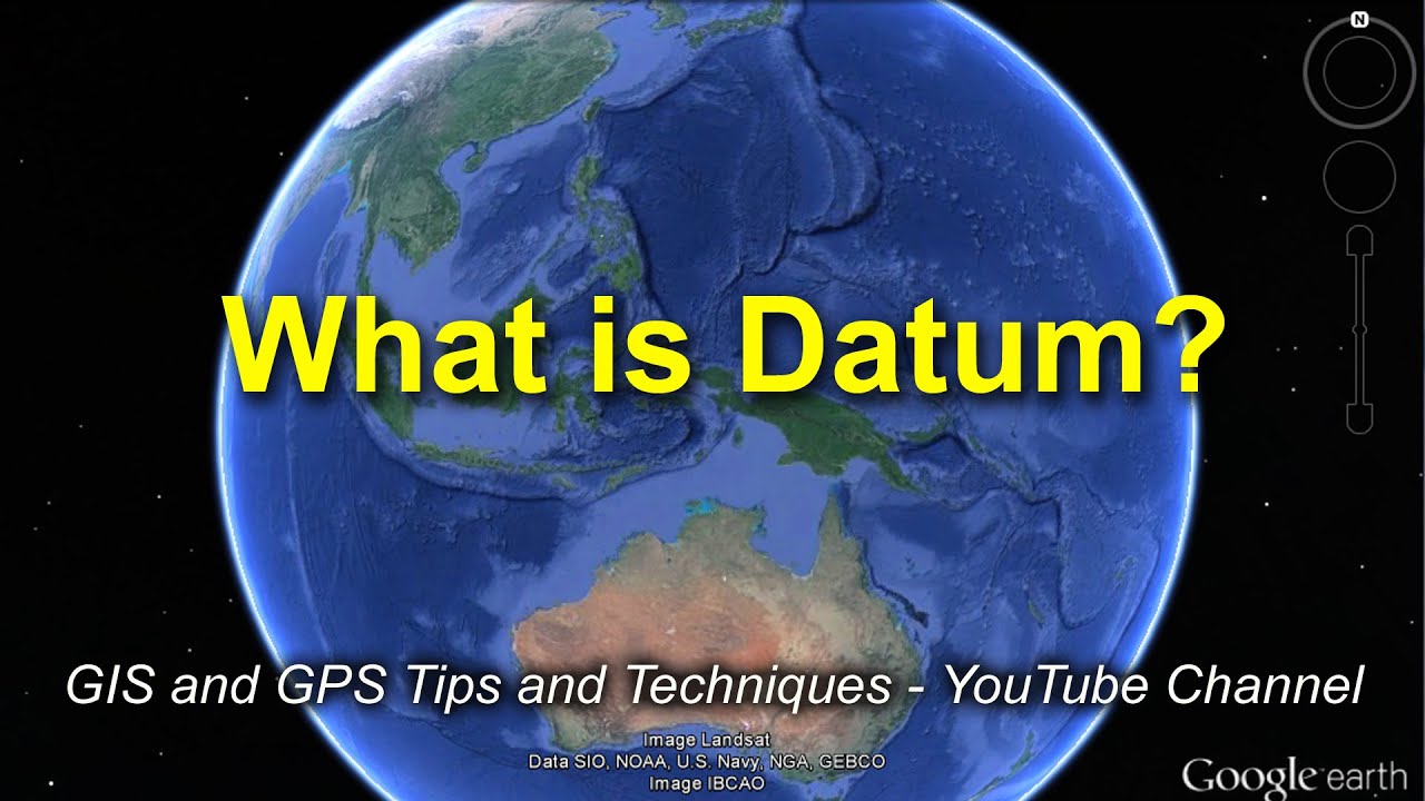What datum is Google Earth on?