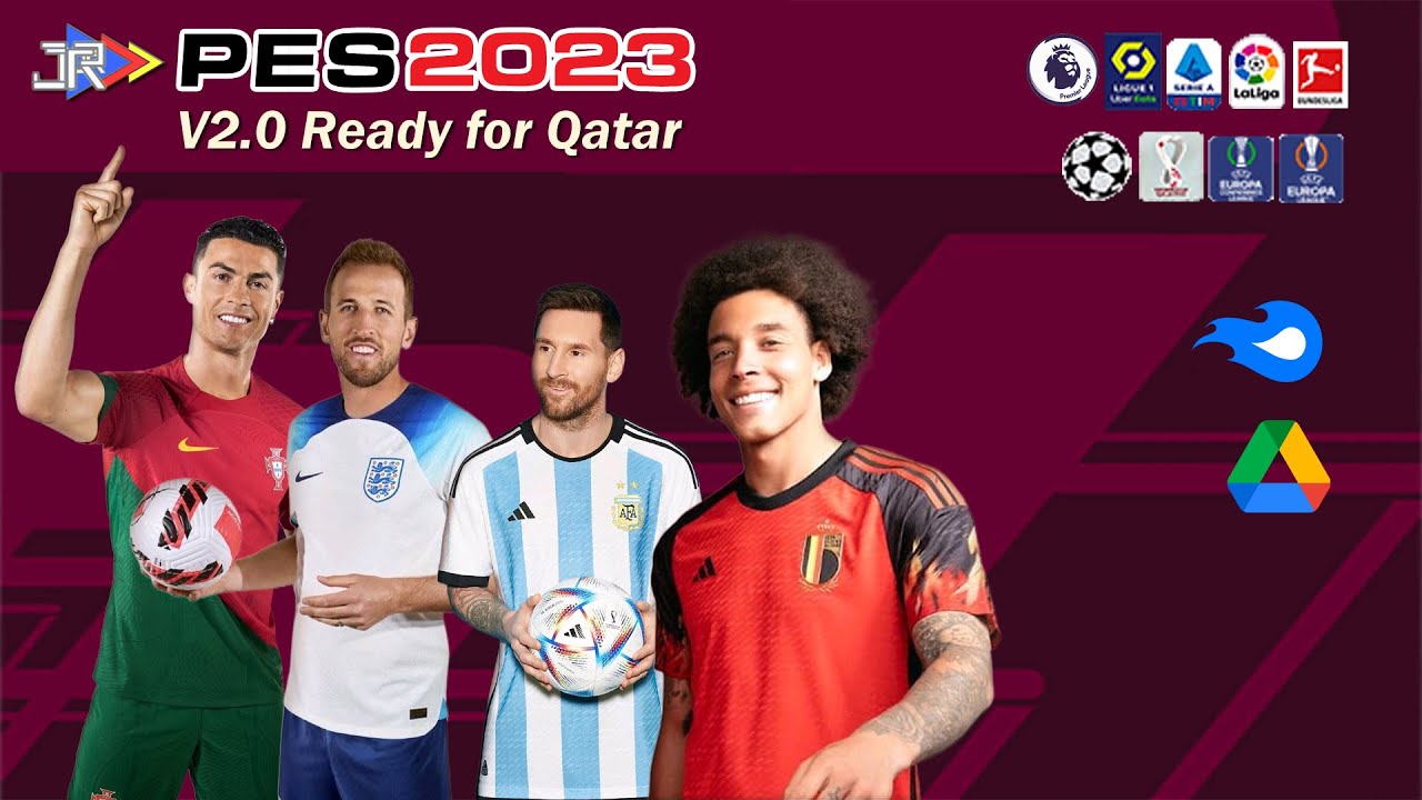 PES 2023 PS2 ATUALIZADO OUTUBRO ISO COPA DO MUNDO QATAR 2022 BY JRPLAY 