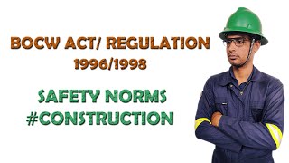 SAFETY REGULATIONS AT CONSTRUCTION SITE (Part-1) / BY SURINDER KUMAR.