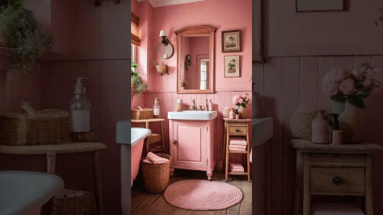 22 Trendy Pink Bathrooms Designs to Copy
