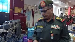 إحتفال ضباط الجيش السوداني بنيل درجة أركان الحرب لرتبة المقدم فما فوق