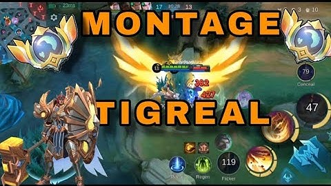 100% UNKILLABLE!! Super Tank Tigreal MVP Plays!! - Build Top 1 Global Tigreal ~ MLBB