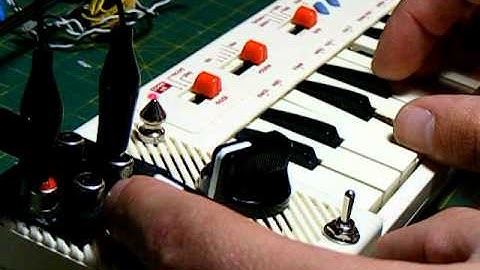 Circuit Bent Casio PT-10