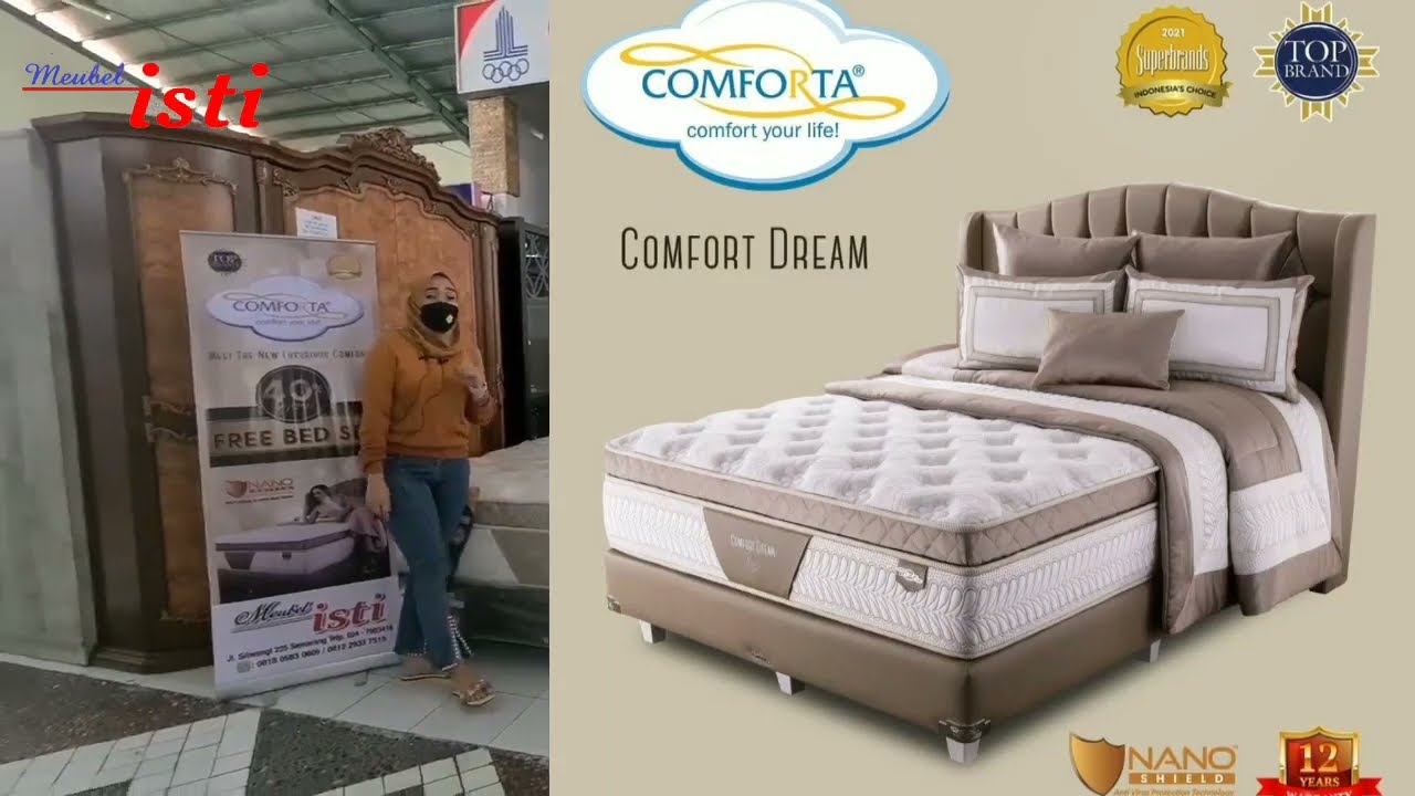 Perbedaan Kasur Comforta Tipe Comfort Dream dan Perfect Choice
