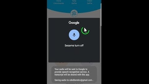 Sesame Voice Commands Demonstration