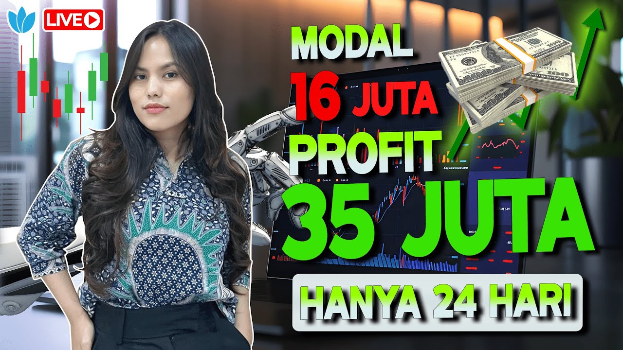 Live Performa Robot Trading Hedging Gold Forex Indonesia | Entry Multiple Order 