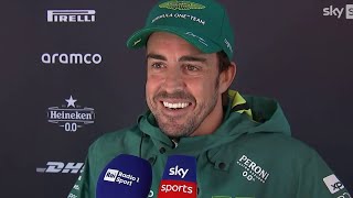 Fernando Alonso Pre Race Weekend Interview Thursday F1 Belgian GP 2023 Media Pen Update