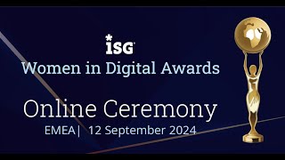 ISG Women in Digital Awards Ceremony | 2024 | EMEA