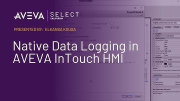 Native Data Logging in AVEVA InTouch HMI