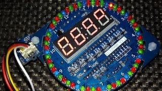 HMC5883L Digital Compass with 7 Segment and LEDs