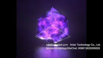 Super cool 3D Led video Creative design LED Cube Screen 4 sides 5 sides 6 sides Cube LED Display Scr