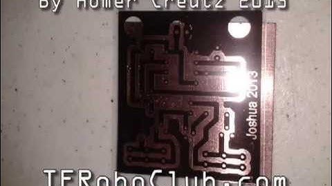 PCBoard Etching Made Easy, Toner Transfer, Fast. Etched in Less than 5 Minutes