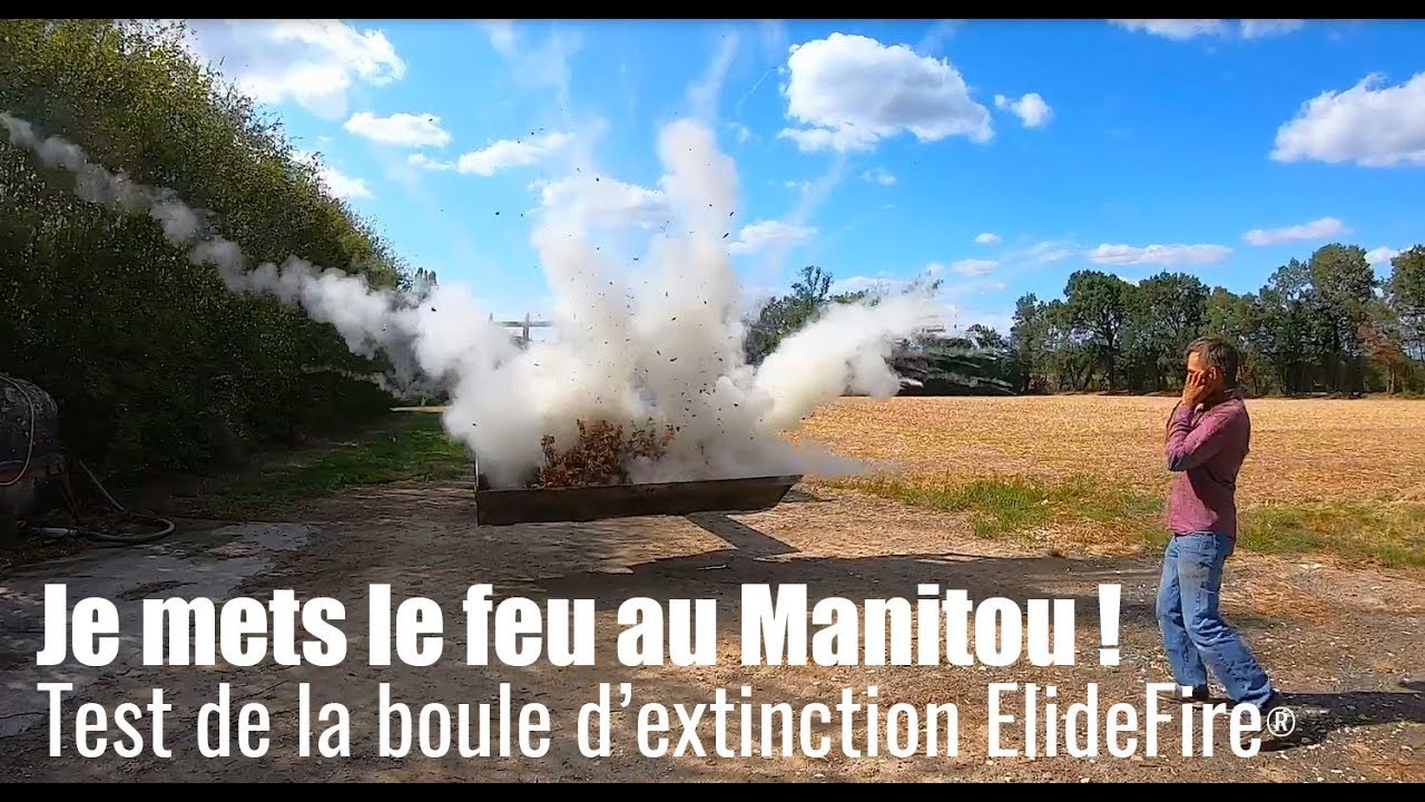 Boule d'extinction anti-feu ElideFire®
