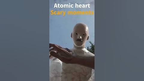 Scary moment in atomic heart - Sleeping robot trick!
