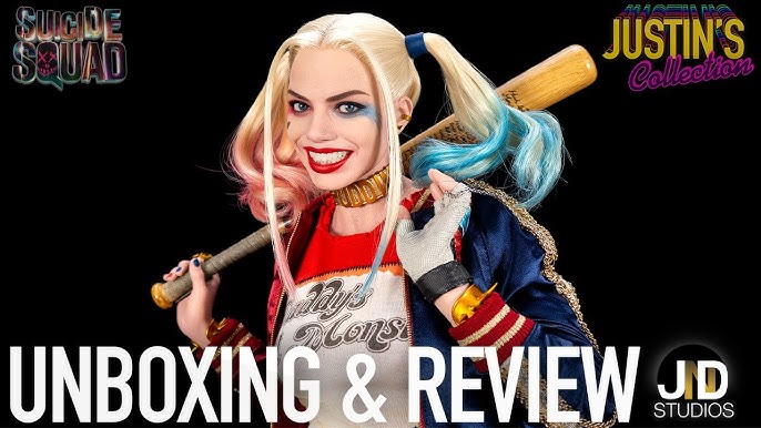 Boneca ARLEQUINA Doll Harley Quinn Esquadrão Suicida - HOT TOYS - Suicide  Squad - Unboxing 