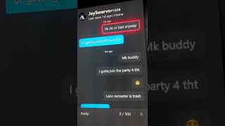 Look at how satly they are threatened to boot me offline beware audio had to quick record with phone Look at how satly they are threatened to boot me offline beware audio had to quick record with phone