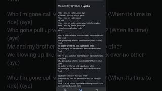 Me And My Brother By 5ive #meandmybrother #5ive #lyrics