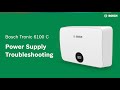 Bosch tronic 61000 c  power supply troubleshooting