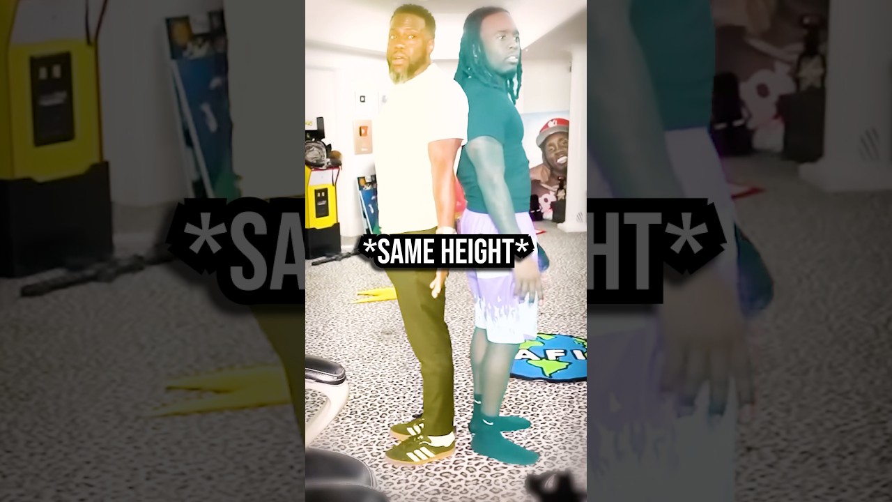 Kai Cenat Realized He’s The Same Height As Kevin Hart & Lil Uzi Vert!💀😂