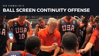 Don Showalter's ball screen continuity offense complete guide