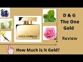 New Dolce &amp; Gabbana The One Gold Fragrance Review #D&amp;Gtheonegoldperfume #perfumecollection2022