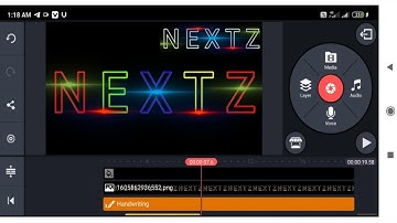 How to Make Light Text Animation in Kinemaster Hindi || Lighting text Animation Hindi