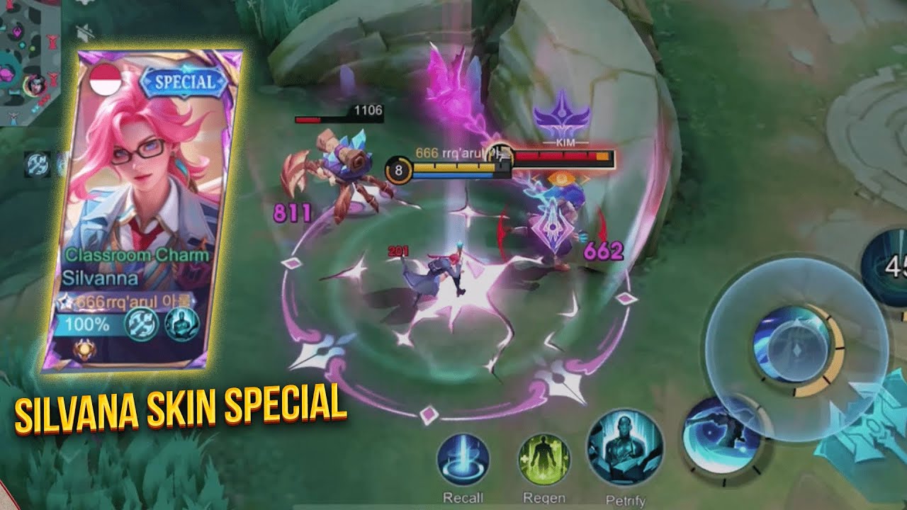 PAKAI SILVANA SKIN GRATISAN, TAPI KOK KEREN YA?! - SILVANA SPECIAL SKIN | ARUL RANGER MOBILE LEGENDS